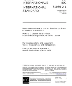 IEC 61966-2-1 Ed. 1.0 b:1999 pdf