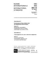 IEC 60384-15 Amd.2 Ed. 1.0 b:1992 pdf