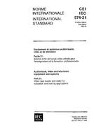 IEC 60574-21 Ed. 1.0 b:1992 pdf