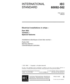 IEC 60092-502 Ed. 5.0 en:1999 pdf