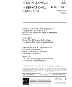 IEC 60512-23-3 Ed. 1.0 b:2000 pdf