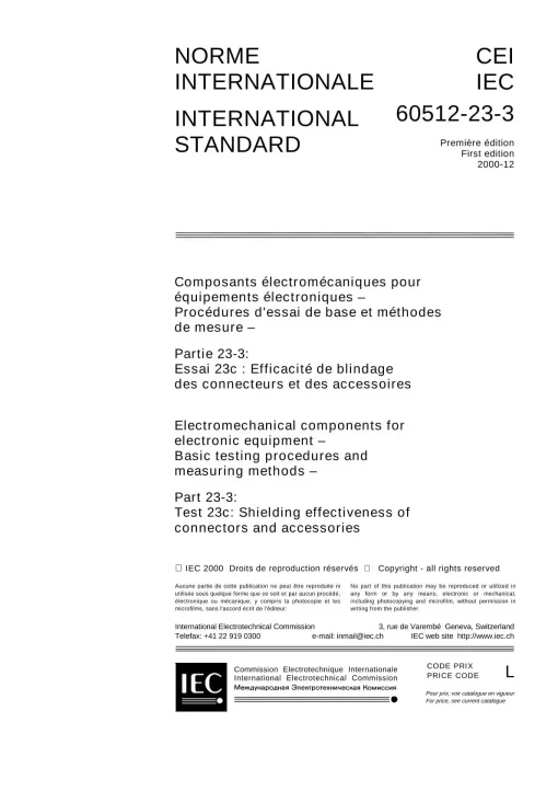 IEC 60512-23-3 Ed. 1.0 b:2000 pdf