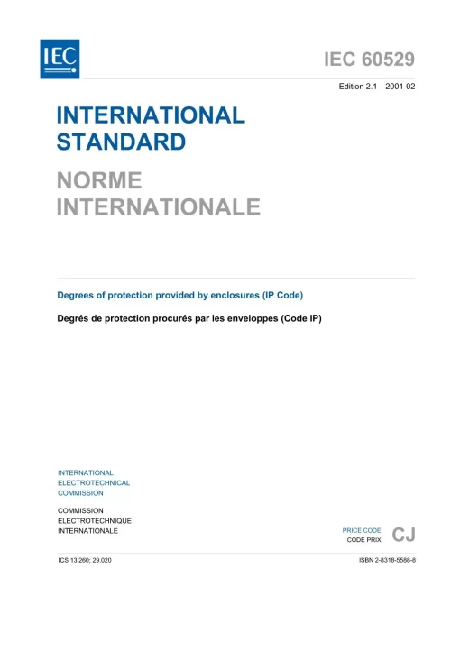 IEC 60529 Ed. 2.1 b:2001 pdf