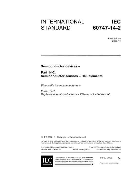 IEC 60747-14-2 Ed. 1.0 en:2000 pdf