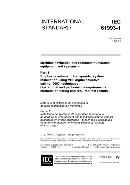 IEC 61993-1 Ed. 1.0 en:1999 pdf