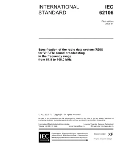 IEC 62106 Ed. 1.0 en:2000 pdf