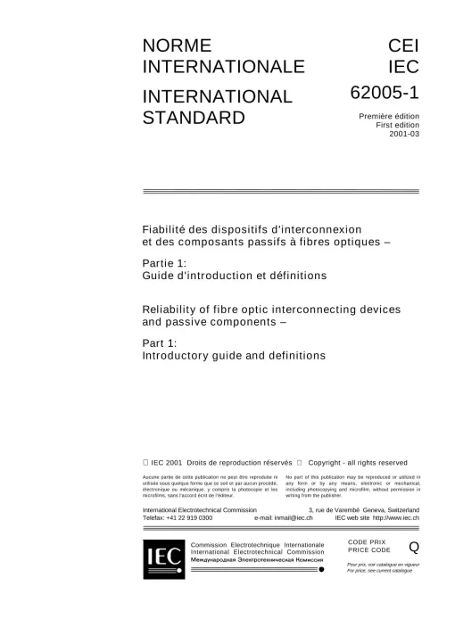 IEC 62005-1 Ed. 1.0 b:2001 pdf