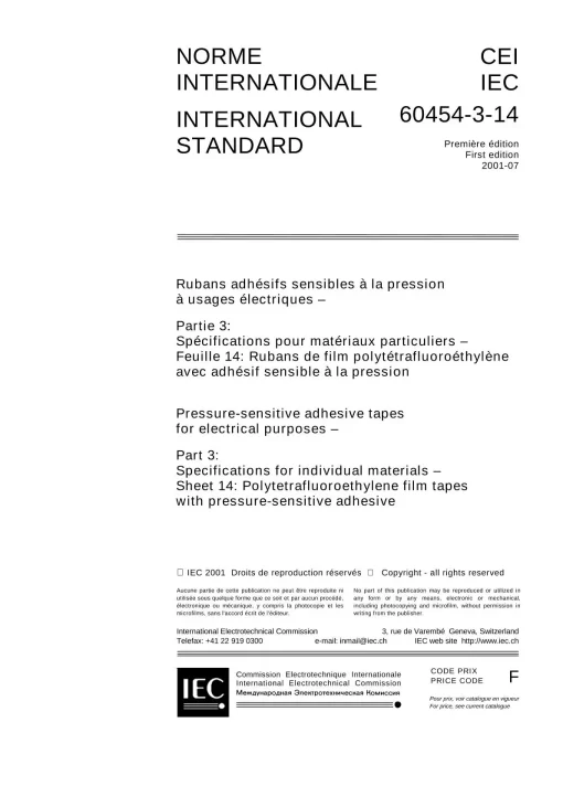 IEC 60454-3-14 Ed. 1.0 b:2001 pdf