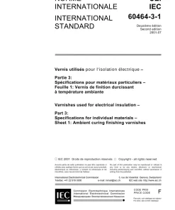 IEC 60464-3-1 Ed. 2.0 b:2001 pdf