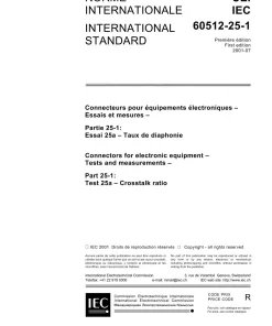 IEC 60512-25-1 Ed. 1.0 b:2001 pdf