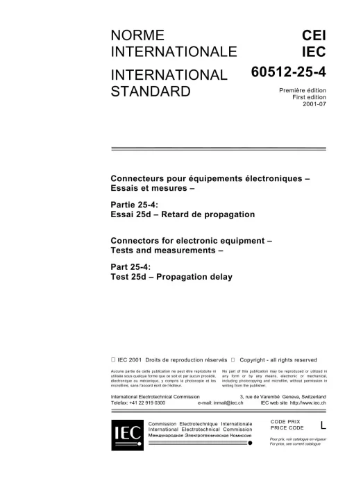 IEC 60512-25-4 Ed. 1.0 b:2001 pdf