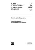 IEC 62080 Ed. 1.0 b:2001 pdf