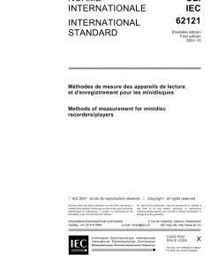 IEC 62121 Ed. 1.0 b:2001 pdf