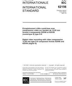 IEC 62156 Ed. 1.0 b:2001 pdf