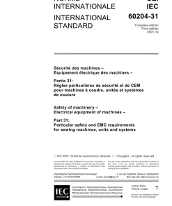 IEC 60204-31 Ed. 3.0 b:2001 pdf