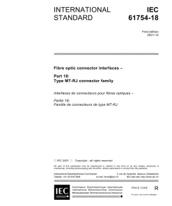 IEC 61754-18 Ed. 1.0 en:2001 pdf