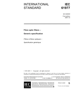 IEC 61977 Ed. 1.0 en:2001 pdf