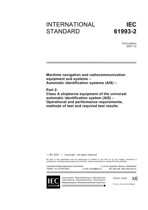 IEC 61993-2 Ed. 1.0 en:2001 pdf