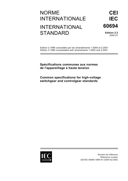 IEC 60694 Ed. 2.2 b:2002 pdf