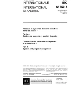 IEC 61850-4 Ed. 1.0 b:2002 pdf