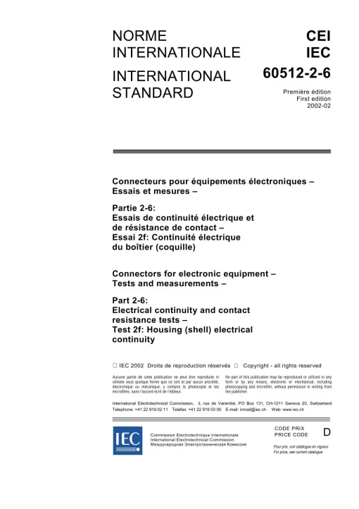 IEC 60512-2-6 Ed. 1.0 b:2002 pdf