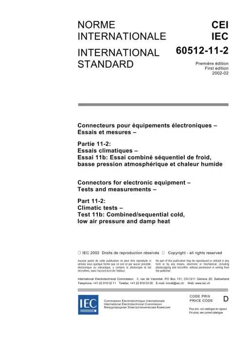 IEC 60512-11-2 Ed. 1.0 b:2002 pdf