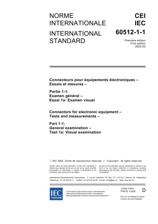 IEC 60512-1-1 Ed. 1.0 b:2002 pdf