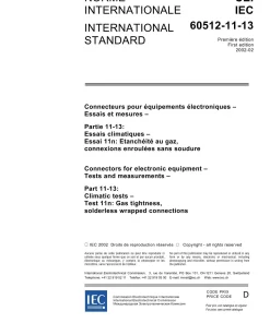 IEC 60512-11-13 Ed. 1.0 b:2002 pdf