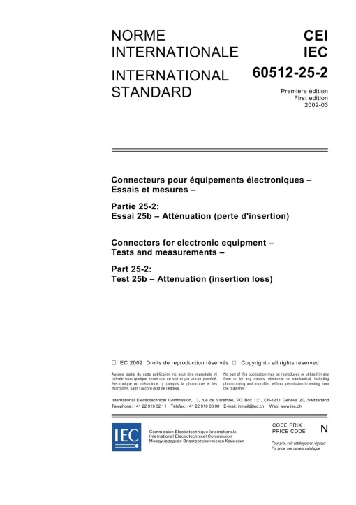 IEC 60512-25-2 Ed. 1.0 b:2002 pdf