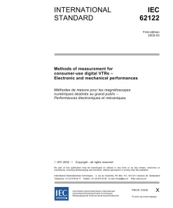 IEC 62122 Ed. 1.0 en:2002 pdf