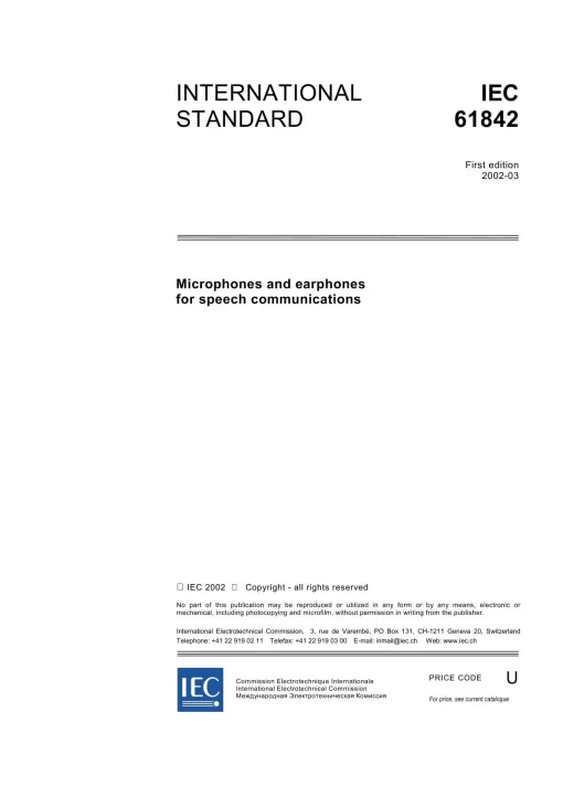 IEC 61842 Ed. 1.0 en:2002 pdf