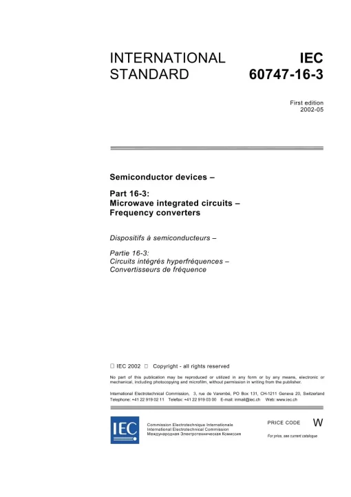 IEC 60747-16-3 Ed. 1.0 en:2002 pdf