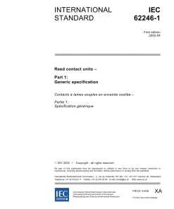 IEC 62246-1 Ed. 1.0 en:2002 pdf