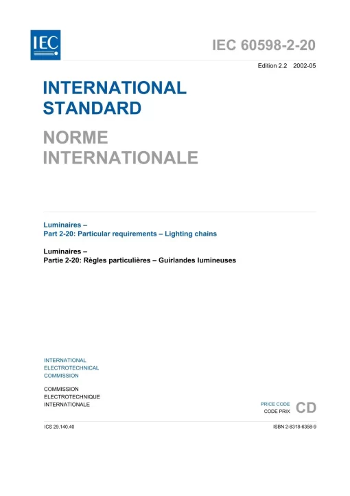 IEC 60598-2-20 Ed. 2.2 b:2002 pdf